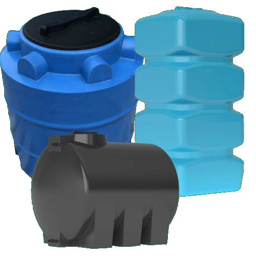 Баки для воды и дизельного топлива